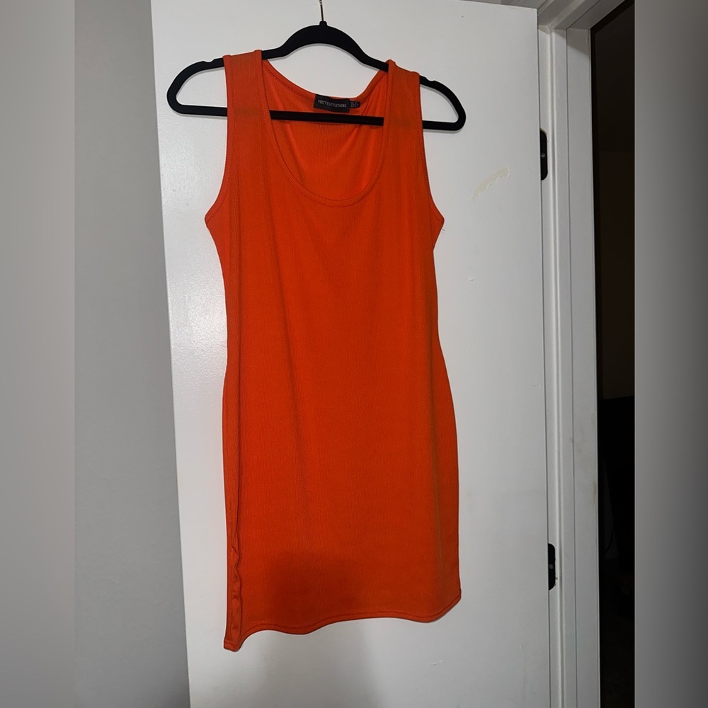 Plt orange dress